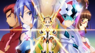 Bild aus Senki Zesshou Symphogear: Meteoroid-falling, Burning, and Disappear, Then...